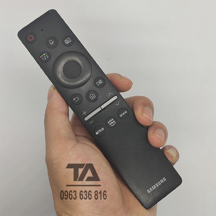 Điều khiển tivi SAMSUNG giọng nói dòng TU bóc máy cũ 90 - 95%