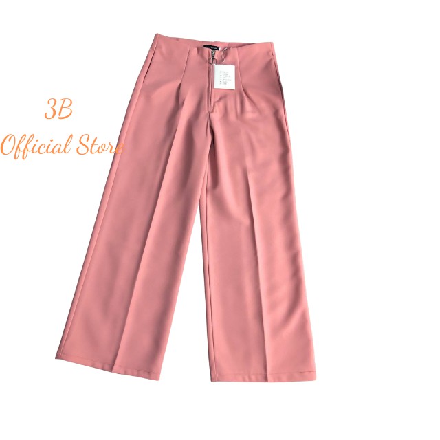 [XẢ HÀNG] Quần ống Rộng Nữ Vải Tuyết Mưa Không Nhăn Không Bám Bụi Cạp Cao Gen Bụng Siêu Tôn Dáng | BigBuy360 - bigbuy360.vn