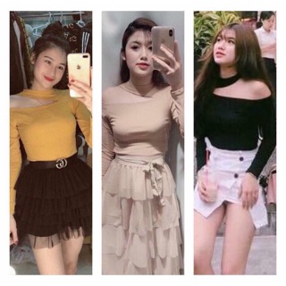 Áo kiểu khoét vai