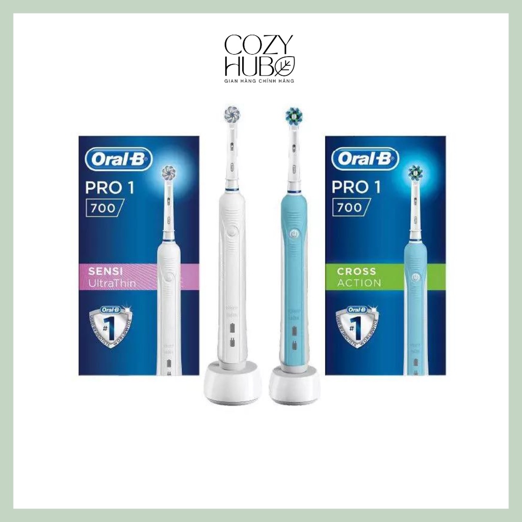 Bàn chải điện Oral-B Pro 1 700 - Made in Germany