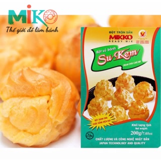 Bột trộn sẵn vỏ bánh sukem Mikko 200 gram