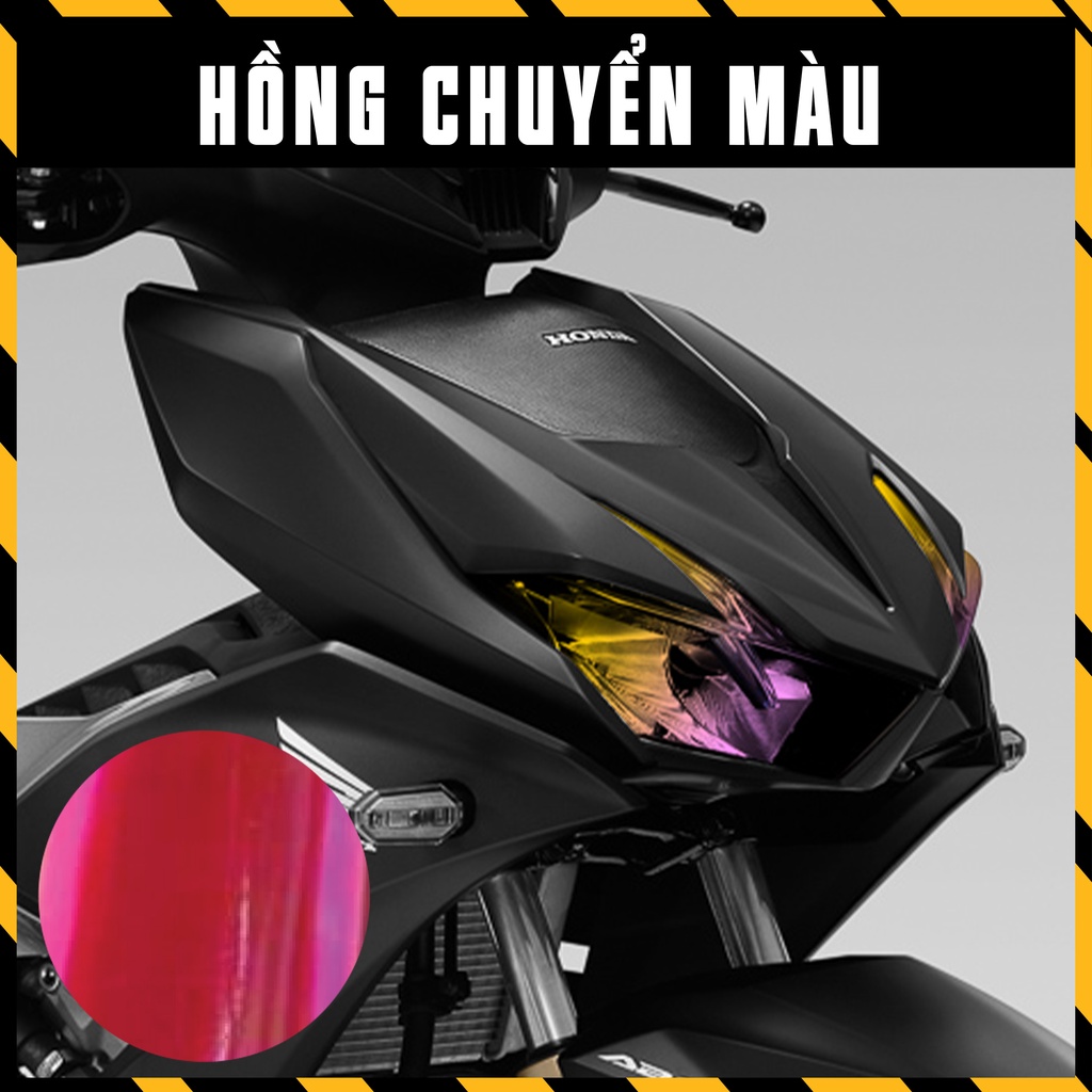 Film Dán Choá Đèn Titan Đổi Màu Xe Winner X | Decal Màu Dán Đèn Pha + Demi Xe Winner X Đủ Màu Xanh, Tím, Vàng, Hồng...