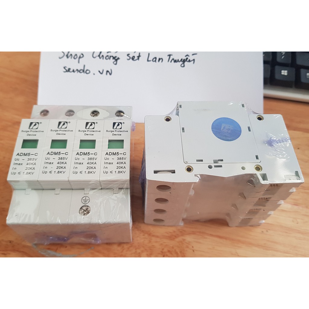 Thiết bị chống sét lan truyền 40KA 3 pha ADM5-c