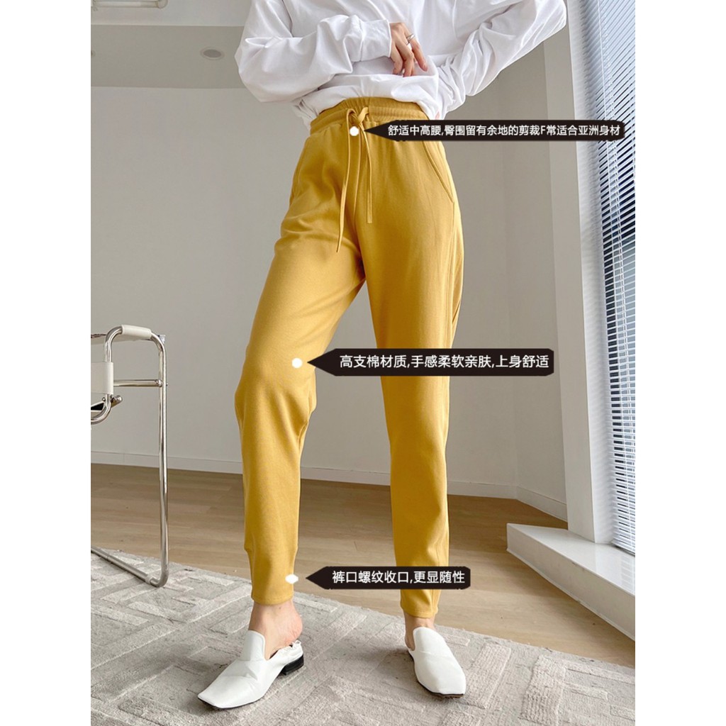 Quần thể thao cotton thiết kế cạp cá tính phong cách châu âu trẻ trung sành điệu năng động. hàng quảng châu QCC60 | BigBuy360 - bigbuy360.vn