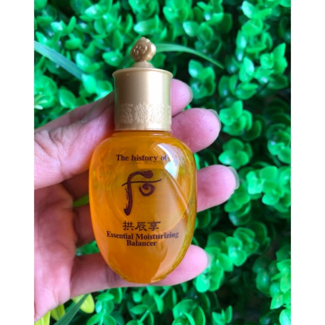 Nước hoa hồng cân bằng dưỡng ẩm Whoo vàng