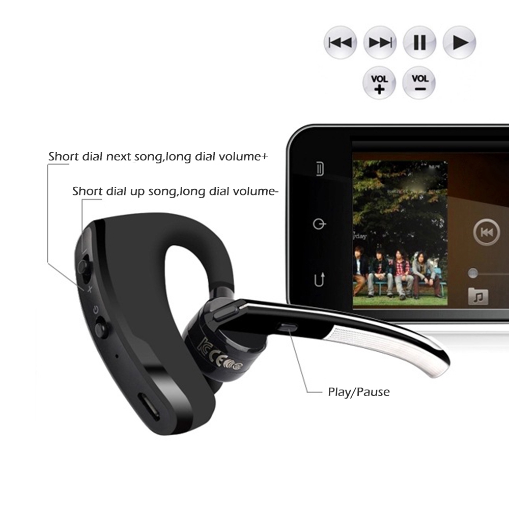 V8 Chụp tai bluetooth Headset V4.1 Handsfree With Microphone Wireless Headset | BigBuy360 - bigbuy360.vn