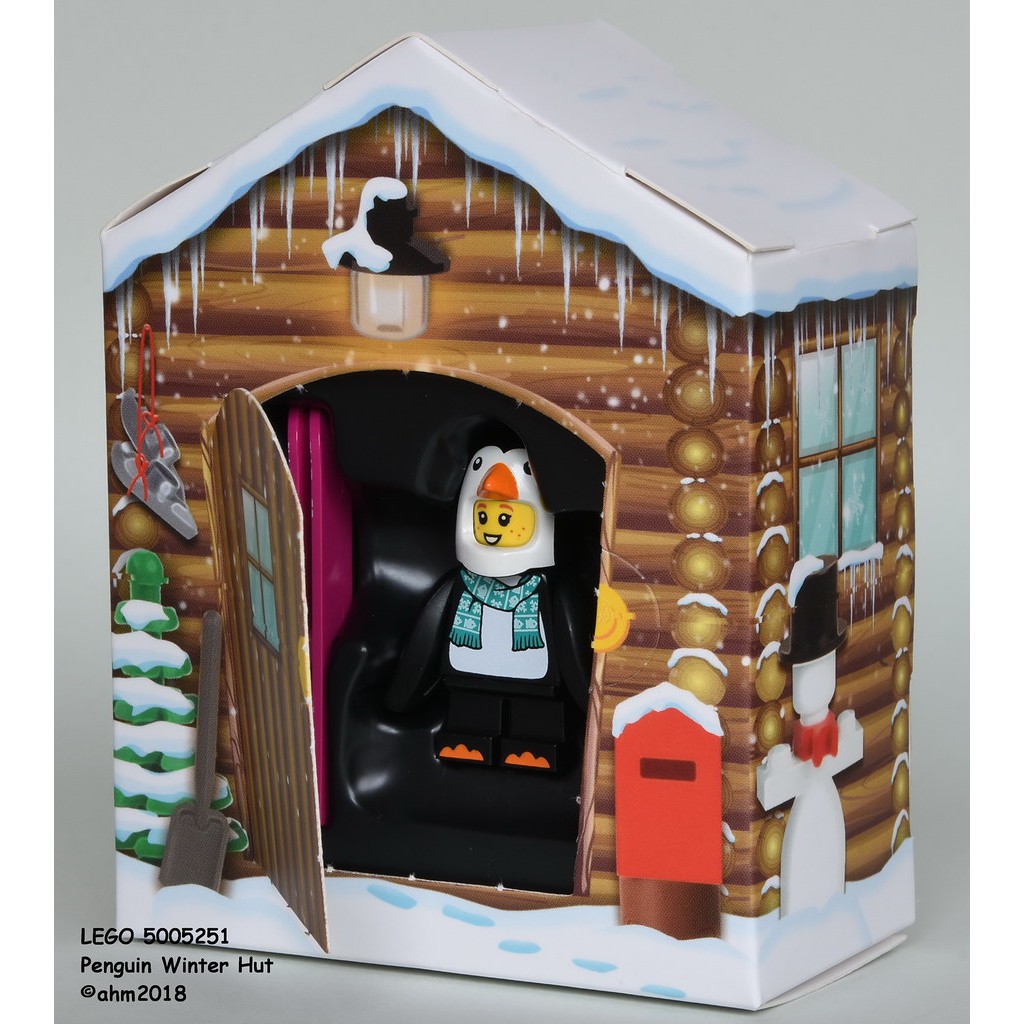🐧 5005251 LEGO Penguin Suit Girl. - Nhân vật Chim cánh cụt mùa đông