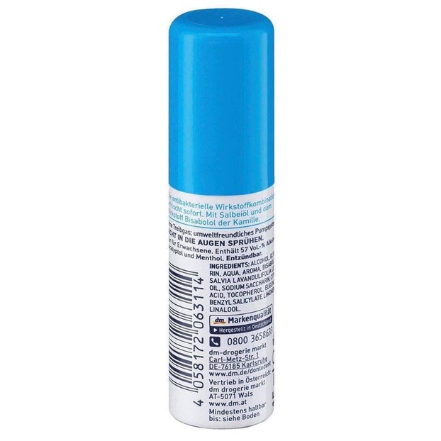 XỊT THƠM MIỆNG, KHÁNG KHUẨN DONTODENT,PROKUDENT ĐỨC 15ML