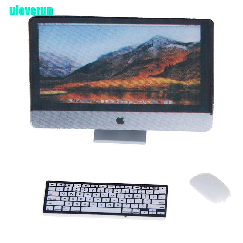 Máy Tính Mini Tỉ Lệ 1 / 12 Ob 11 Trang Trí Nhà Búp Bê