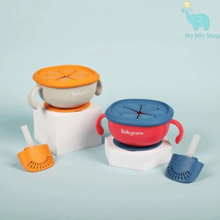 Bát chén ăn dặm cho bé 3in1 chống độ chịu nhiệt an toàn