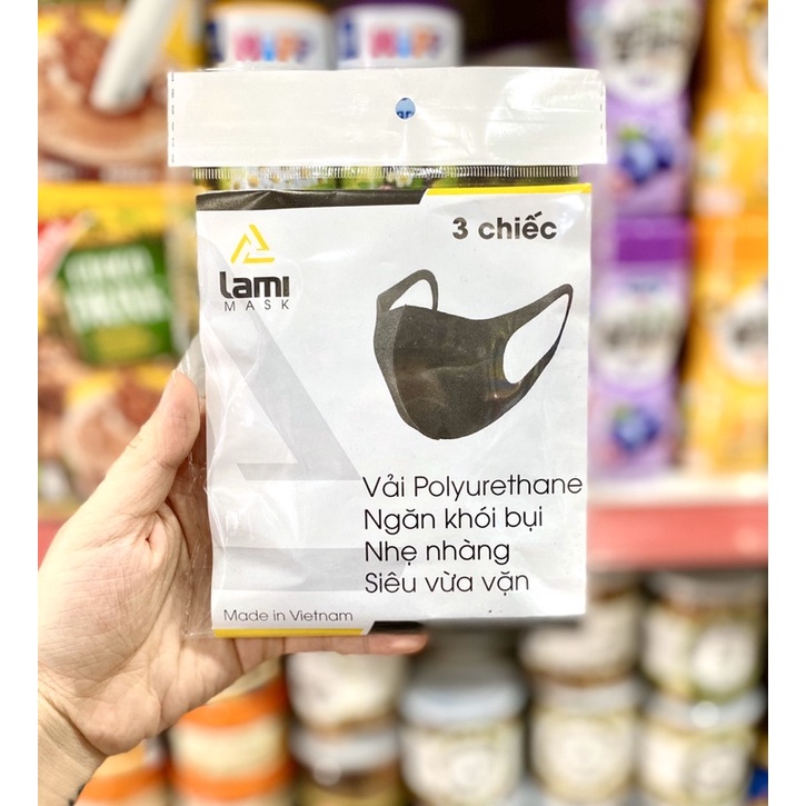 KHẨU TRANG LAMI MASK SET 3C