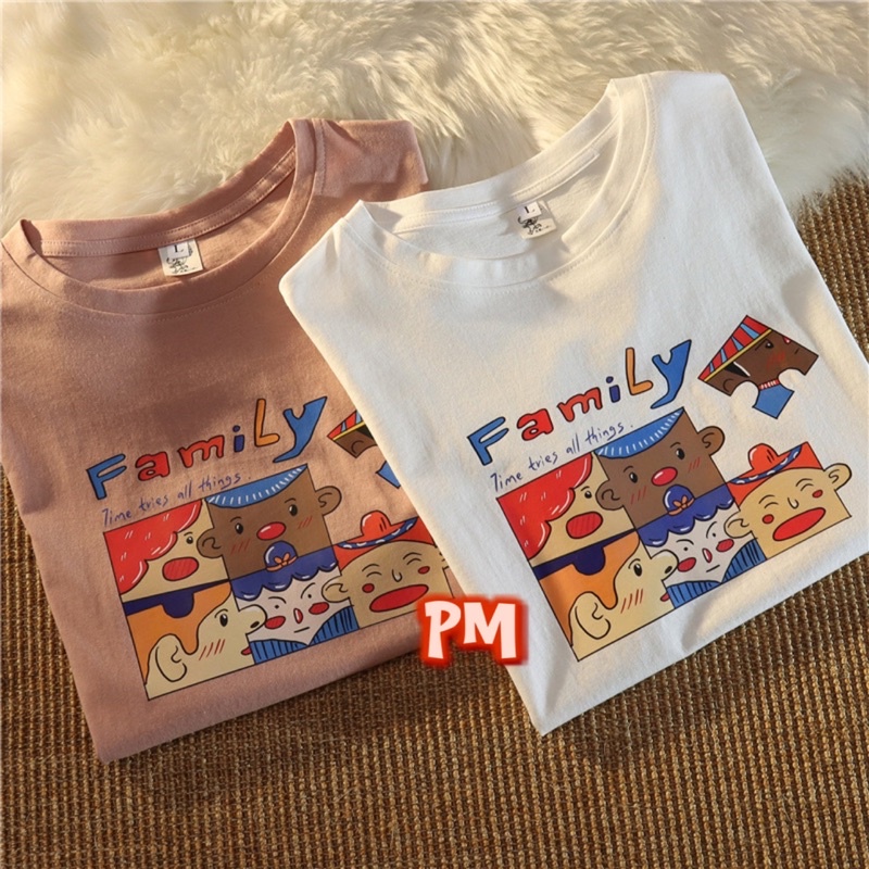 Áo phông mặt vuông Family PM11