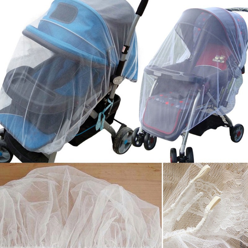 2 Màn Lưới Chống Muỗi Cho Xe Đẩy Em Bé