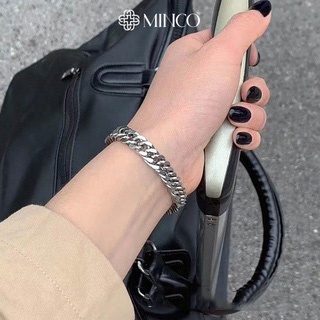 Lắc Tay Nam Basic dạng xích Minco Accessories phụ kiện thời trang Phong Cách Streetwear Cá Tính LT15