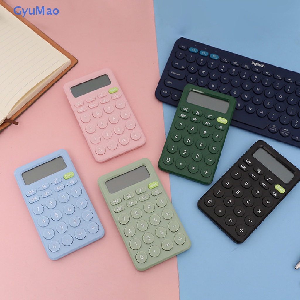 [cxGYMO] Máy Tính Để Bàn Mini Nút Lớn Công Cụ Accoung Kinh Doanh Tài chính HDY