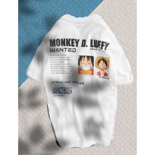 Áo thun tay lỡ Monkey D.Luffy unisex