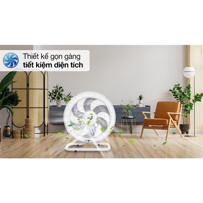 Quạt sàn Asia Tubor VY636790-Gió mạnh bất bại