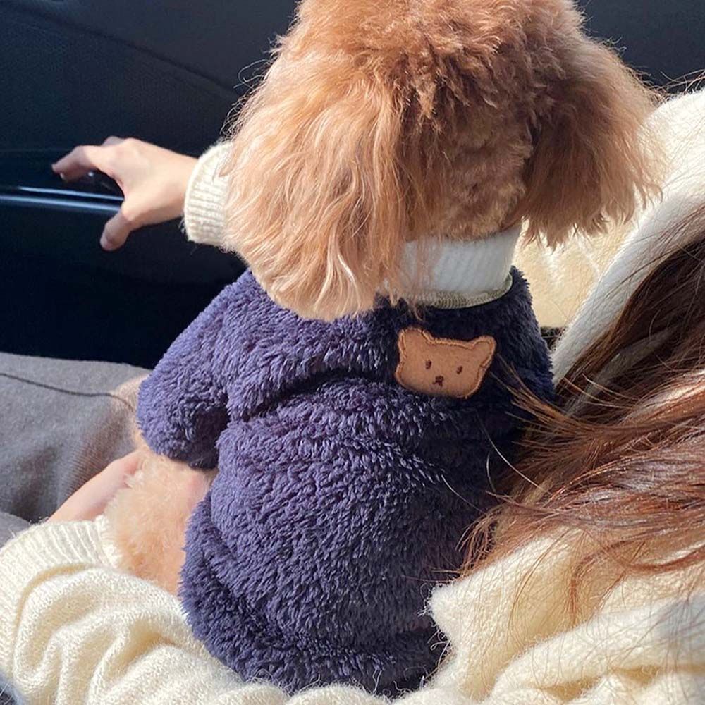 Áo cún cưng họa tiết gấu teddy đáng yêu nhiều màu tùy chọn