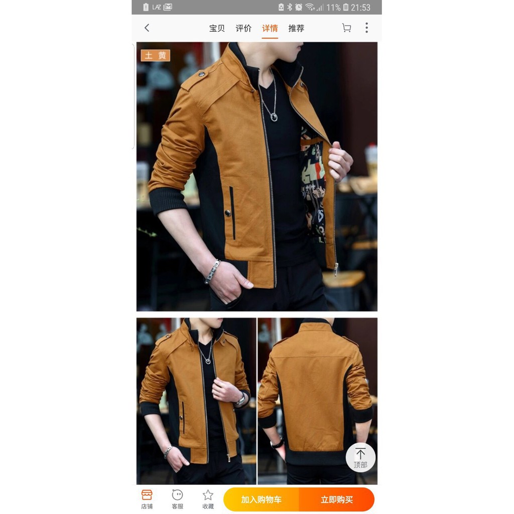 Áo Khoác Kaki Nam Phong Cách Hàn Quốc Siêu Ngầu | BigBuy360 - bigbuy360.vn