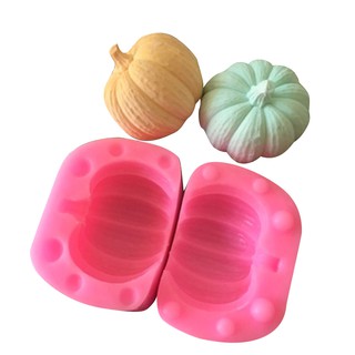 Khuôn Làm Bánh Hình Quả Bí Ngô 3d Bằng Silicon Tiện Dụng