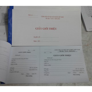 Giấy giới thiệu