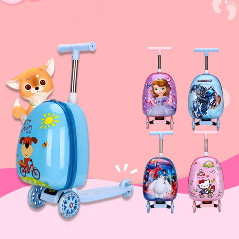 YADOU trẻ mới biết đi túi xe tay ga có thể tháo rời có thể gập lại