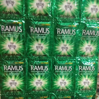 Dây 12 gói dầu gội Ramus men
