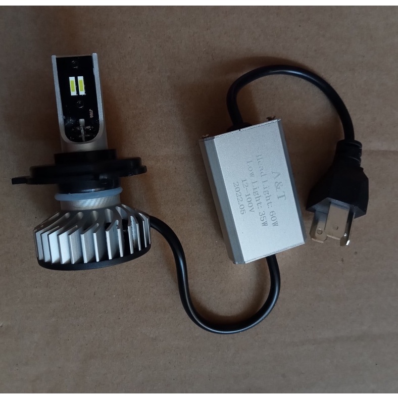 Bóng đèn pha led siêu sáng 60W gắn mọi loại xe