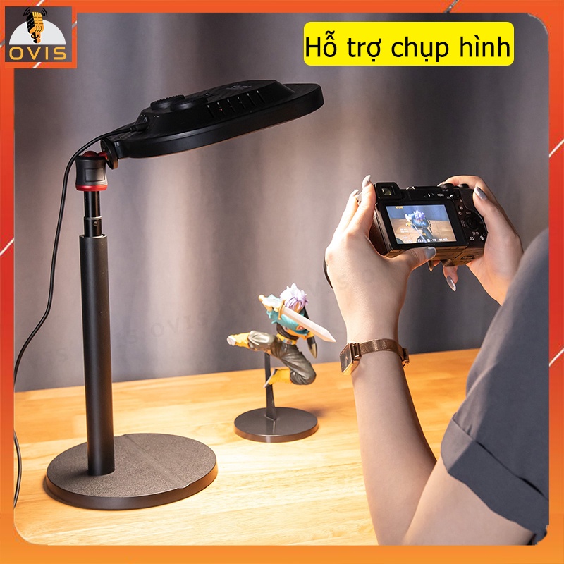 Ulanzi Vijim K7 / Vijim K9 RGB - Đèn LED Để Bàn Hỗ Trợ Làm Vlog, Video Youtube, Tik Tok