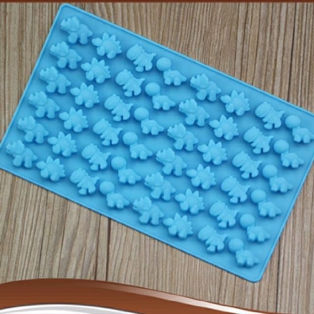 Khuôn kẹo chip chip hình khủng long
