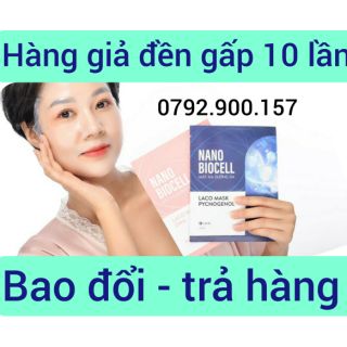 06 miếng mặt nạ nano biocell laco mack -moi