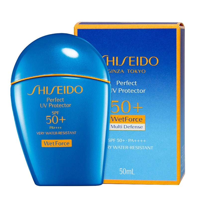 【miễn phí vận chuyển】Kem chống nắng chăm sóc da mặt SHISEIDO SPF50 + 50ML