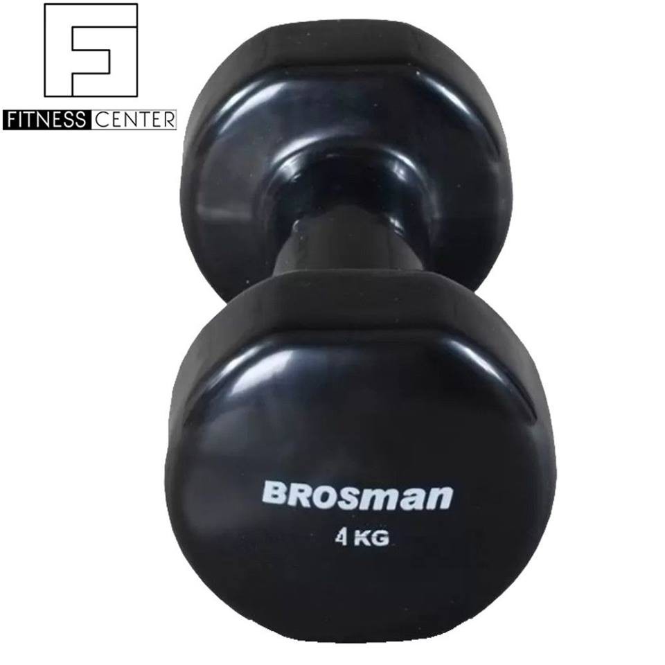 Tạ tay cao cấp Brosman 4kg (màu đen)