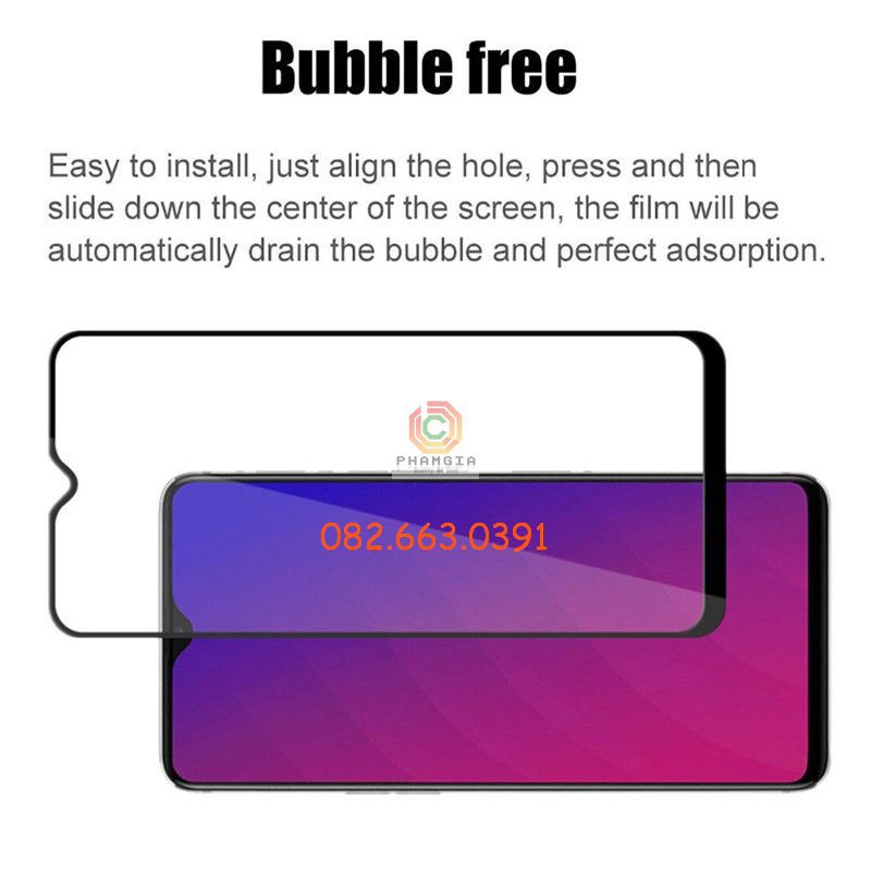 Kính cường lực Oppo A9/A9x 2018 full màn hình 9H bền chuẩn
