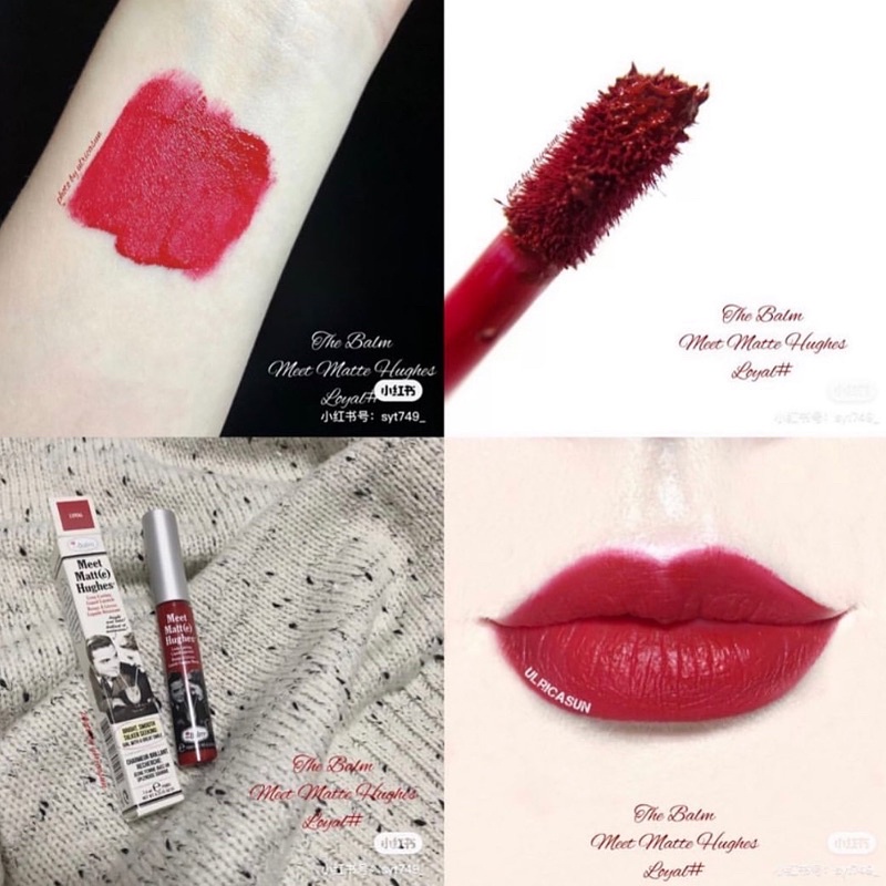 Son Kem The Balm Meet Matt Hughes long lasting liquid lipstick Loyal, Trustworthy,Adoring, Sentimental