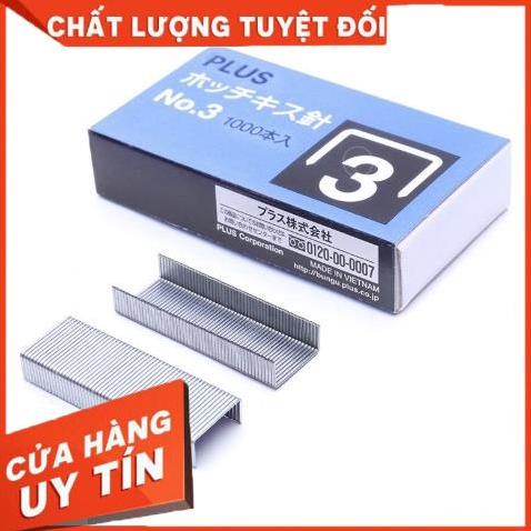 Kim bấm giấy số 3 Plus Gim bấm giấy số 3 CAM KẾT CHÍNH HÃNG
