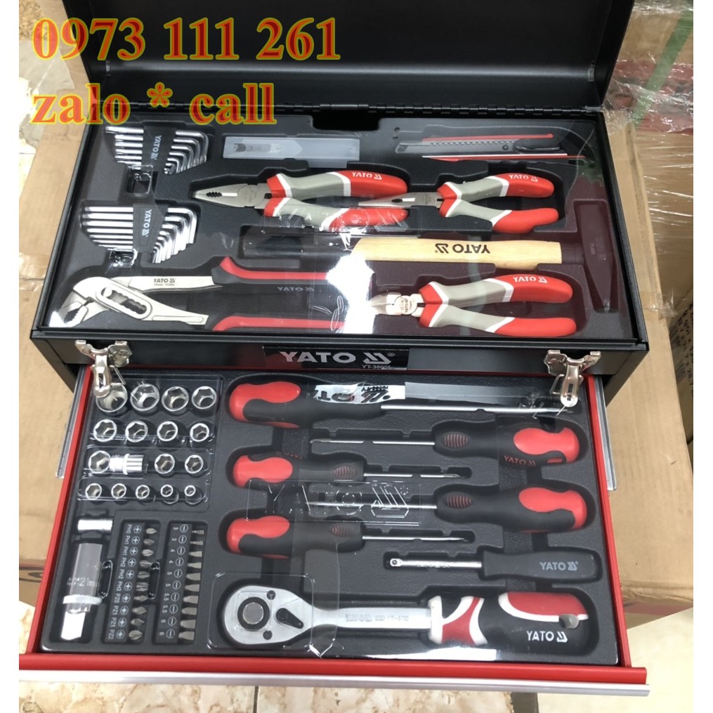 { SALE KHỦNG CUỐI NĂM} Bộ đồ nghề sửa chữa đa năng 80 chi tiết Yato YT-38951