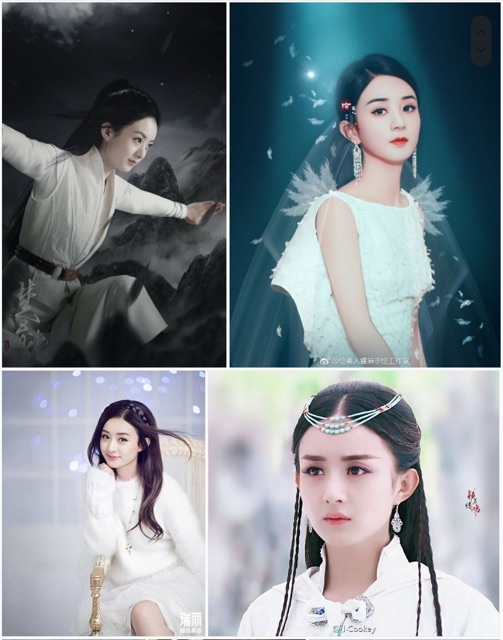 Poster khổ A4-A5-A6 Triệu Lệ Dĩnh - Zhao Li Ying tự do chọn mẫu ( Mua 2 tặng 1 )