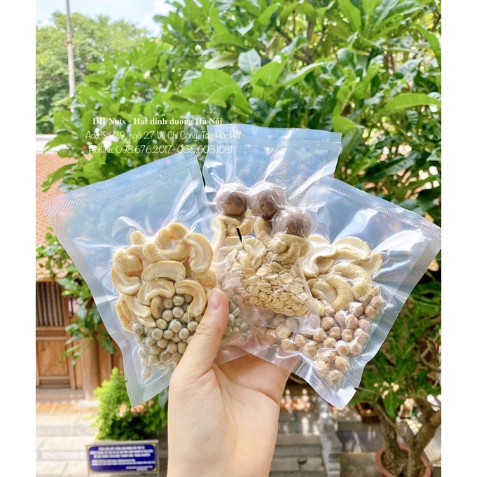 SET MIX HẠT LÀM SỮA MINI 10 NGÀY [ Mỗi túi 50g dùng cho máy làm sữa mini 600ml]