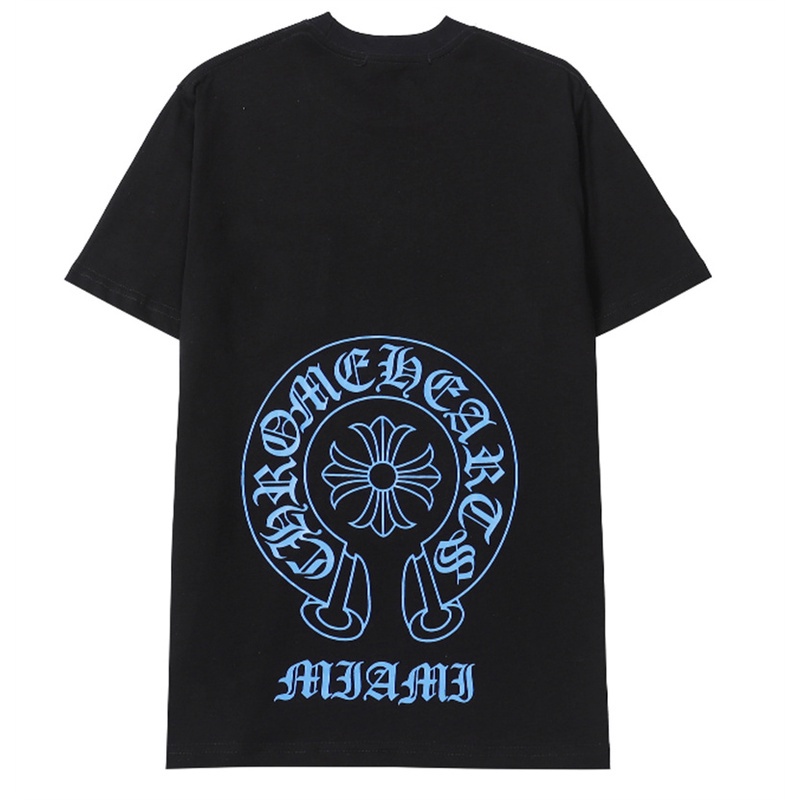 Áo Thun Cotton Tay Ngắn In Họa Tiết Móng Ngựa Thời Trang Dành Cho Nam Và Nữ