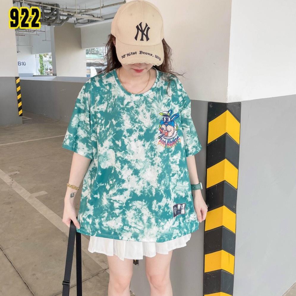 Áo Thun Loang, Áo Phông Loang Nam Nữ Tay Lỡ Form Rộng Cao Cấp Unisex - Hàng Hot Trend Loại 1 - BADD RABBIT