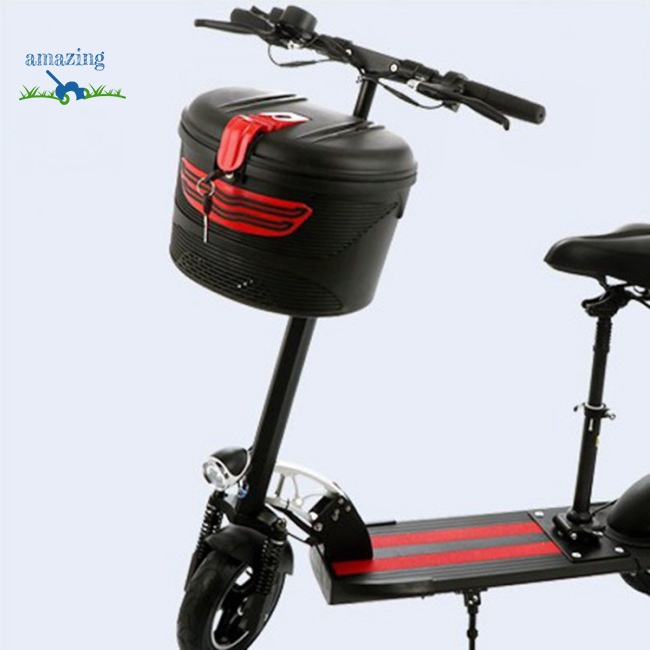Giỏ Đựng Đồ Phía Trước Có Khóa Cho Xe Điện Scooter Điện