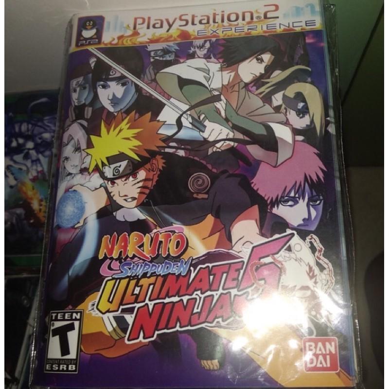 Băng Cát Xét Chơi Game Ps 2 Naruto Ultimate Ninja 5 2 - Ps2