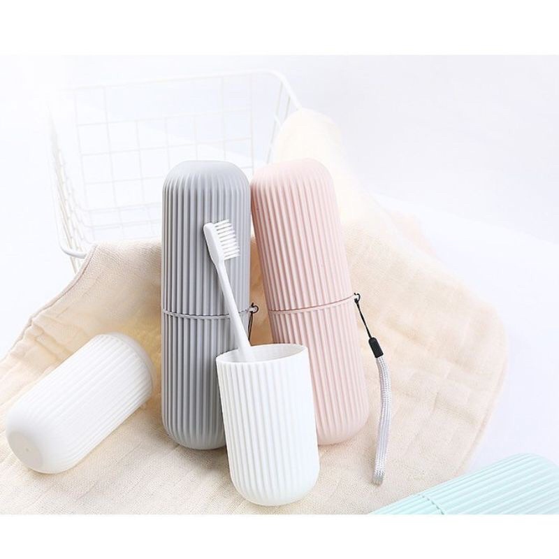 Hộp đựng bàn chải đánh răng và kem đánh răng tiện lợi khi đi ra ngoài, du lịch dã ngoại...