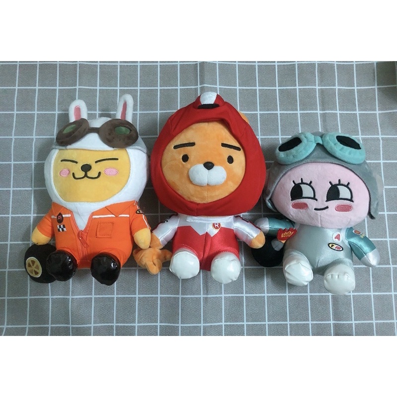 [Apeach Ryan Muzi Kakao friends Racing] gấu bông rian đào thỏ tay đua xe chiến thắng chính hãng