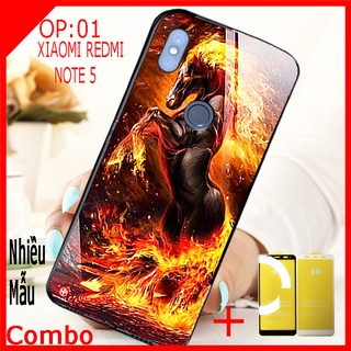 COMBO ốp lưng XIAOMI REDMI NOTE 5, XIAOMI REDMI NOTE 5 PRO (TẶNG KÈM 1 kính full màn hình) Educase68