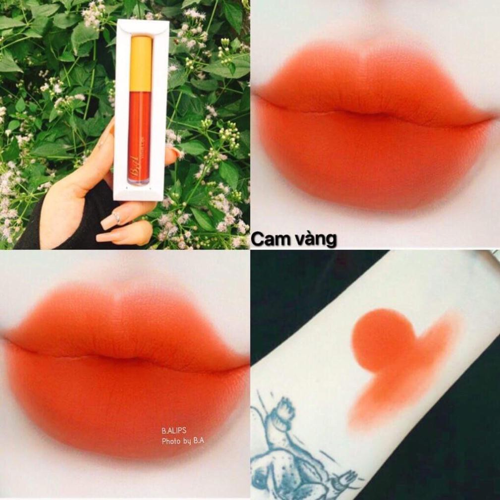 [Cam Vàng] Son Kem Lì Nắp Vàng Cao Cấp B.A Màu Cam Vàng | BigBuy360 - bigbuy360.vn