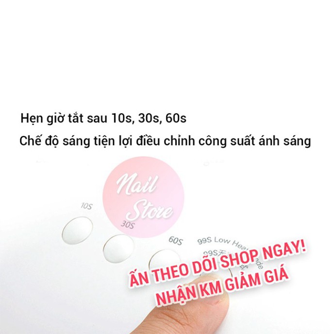 Máy hơ gel Sun 5 HƠ MÓNG 48W BẢO HÀNH 12 THÁNG - SỬA CHỮA MIỄN PHÍ