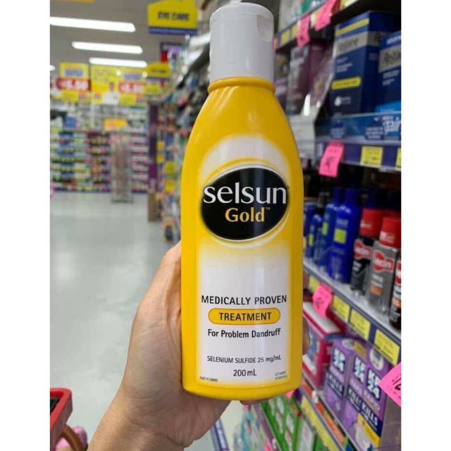 SelsunGold Hết Sạch Nấm Gàu Vẩy Nến