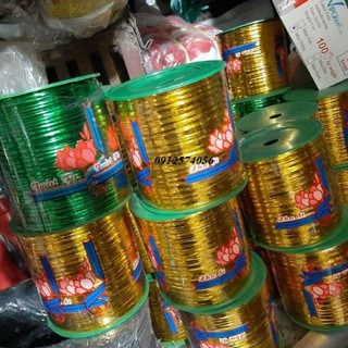 Dây kẽm bọc màu buộc lan, hộp quà  kẹo..... loại cuộn to